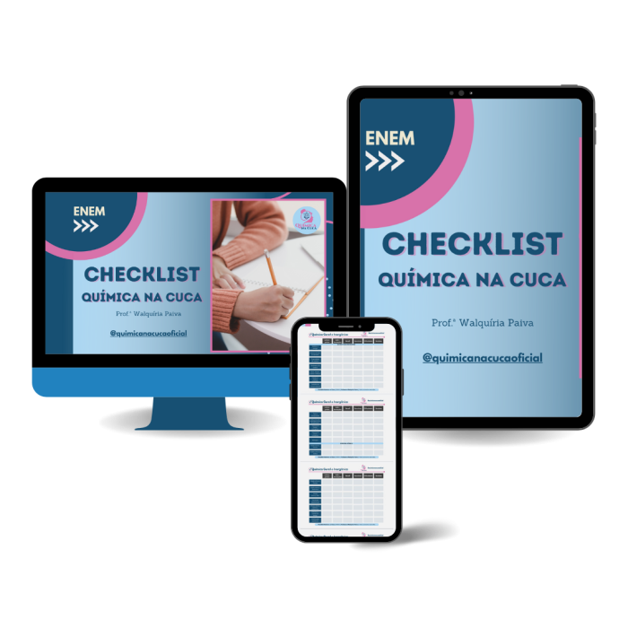 Ebook Checklist Química na Cuca